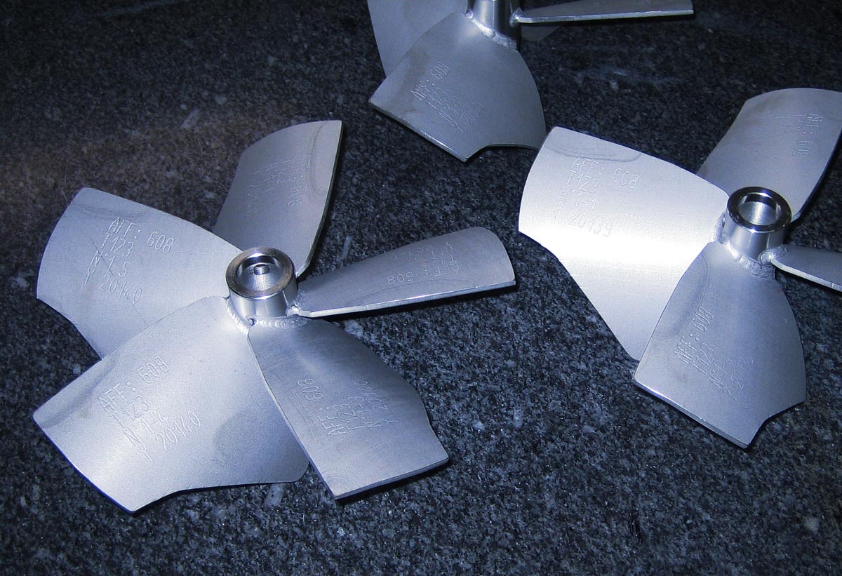 Agitateur inox - Tôlerie et chaudronnerie de précision